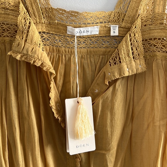Dôen SEVILLE NIGHTGOWN - WHEAT - Picture 3 of 4